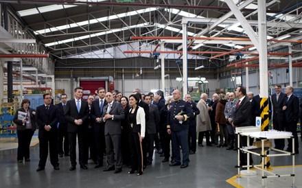 Meio século da fábrica do Tramagal comemorado com 'mimos' entre alemães e portugueses 