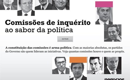 Infografia: Comissões de inquérito ao sabor da política