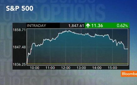 Sessão de máximos em Wall Street