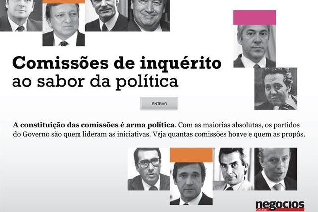 Infografia: Comissões de inquérito ao sabor da política