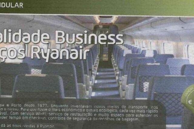 CP provoca Ryanair em anúncio publicitário ao Alfa Pendular
