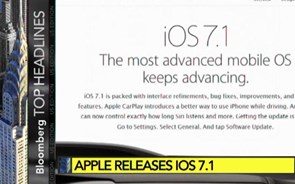 Apple lança nova versão do iOS7.1