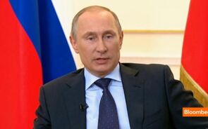 BLOOMBERG TV - Is Putin’s Focus on Oil, Wealth His Achilles Heel?