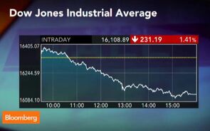 What's Behind Today's Selloff in U.S. Stocks?