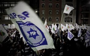 polícias manifestação