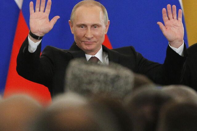 Popularidade de Putin continua em níveis históricos