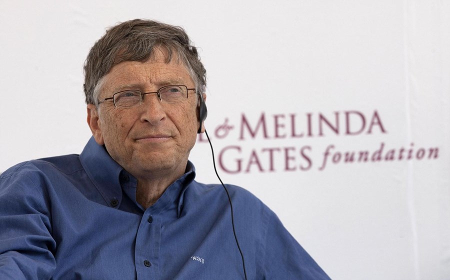 1. Bill Gates; Accionista da Microsoft    Fortuna: 76 mil milhões de dólares 