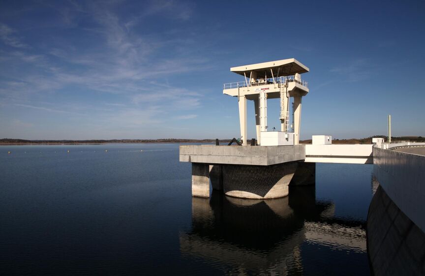 barragem água