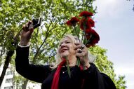 Desfile do 25 de Abril que assinala os 40 anos da revolução dos cravos