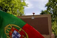 Desfile do 25 de Abril que assinala os 40 anos da revolução dos cravos