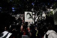 Desfile do 25 de Abril que assinala os 40 anos da revolução dos cravos