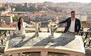 UEFA entrega troféus da Liga dos Campeões à cidade de Lisboa