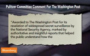 Washington Post, Guardian Win Pulitzers