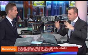 Credit Suisse 1Q Profit Fell 34%