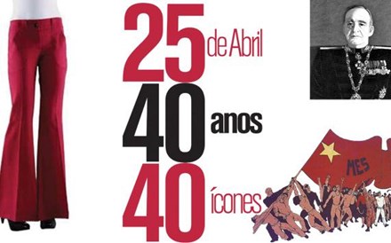 25 de Abril, 40 anos, 40 ícones