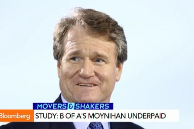 Moynihan do Bank of America está entre os CEO menos bem pagos de 2013