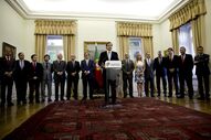 Passos Coelho anuncio saida 