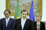 Passos Coelho anuncio saida 