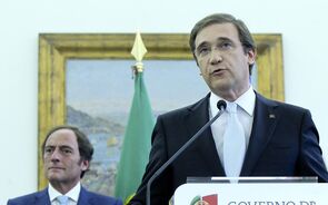 Passos Coelho anuncio saida limpa portas