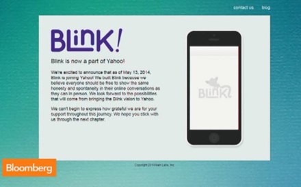Yahoo compra a aplicação para mensagens Blink