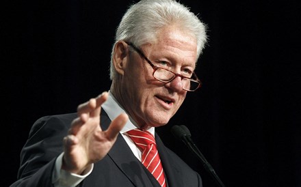 O ensaio de Bill Clinton para 'primeiro-cavalheiro'