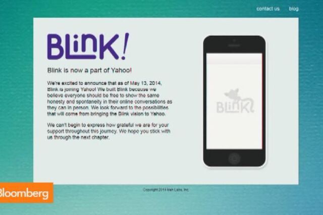 Yahoo compra a aplicação para mensagens Blink