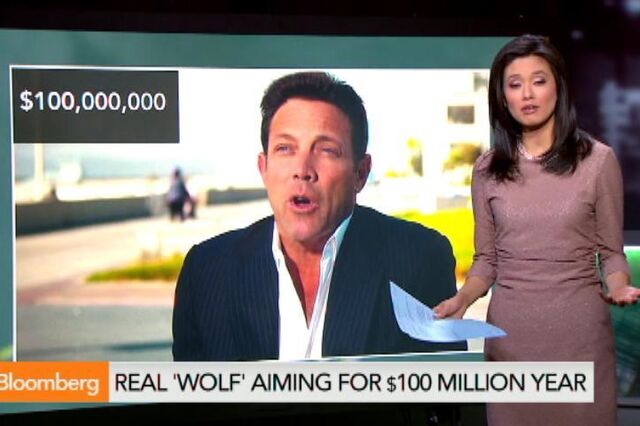 O 'lobo de Wall Street' ganha mais em palestras do que como especulador