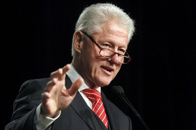 O ensaio de Bill Clinton para 'primeiro-cavalheiro'