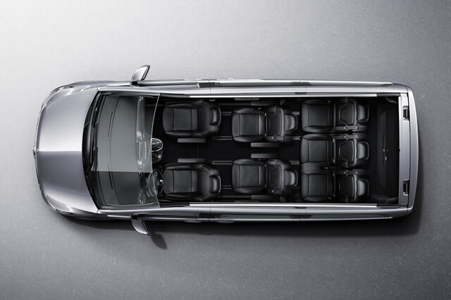 Mercedes-Benz Classe V: Primeira classe