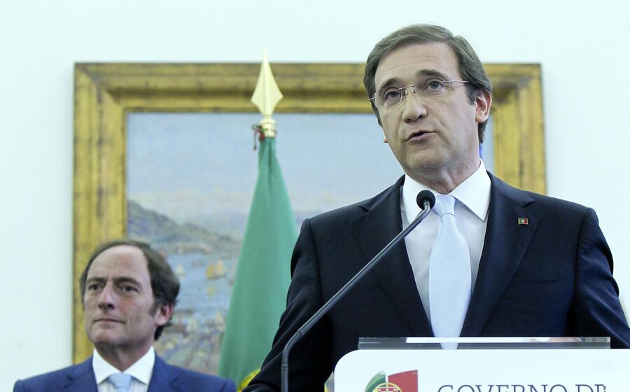 Passos Coelho anuncio saida limpa portas