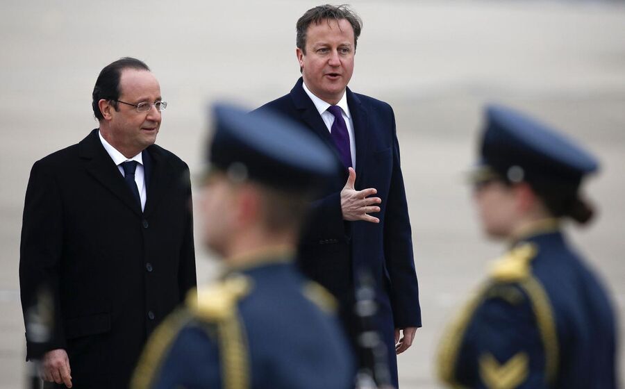François Hollande David Cameron