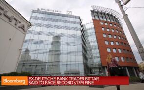 Ex-Deutsche Bank Trader Said to Face Record Fine