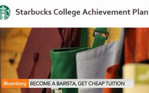 Starbucks to Pay U.S. Workers to Get College Degree