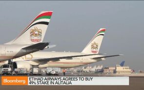 Etihad Airways Agrees to Take 49% Stake in Alitalia