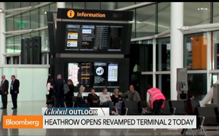 Aeroporto de Londres continua com capacidade reduzida 