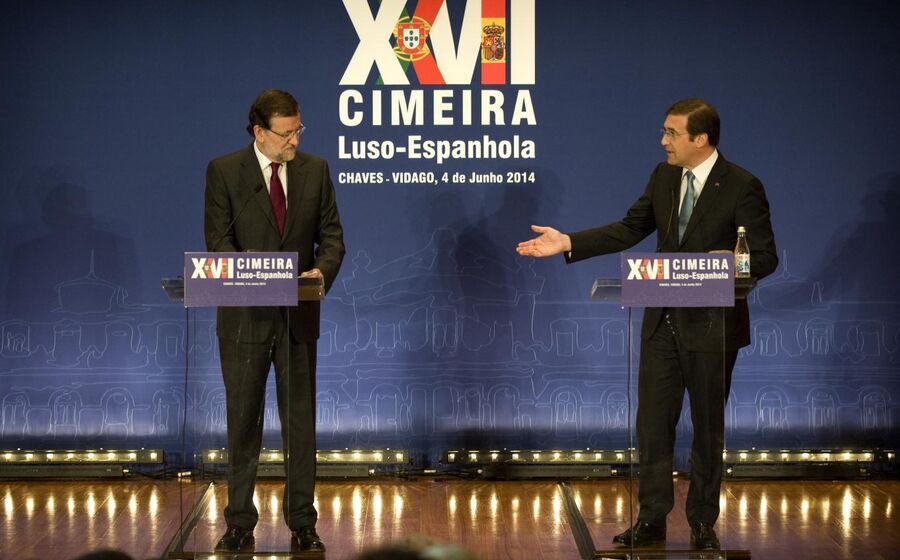 Passos Coelho Mariano Rajoy