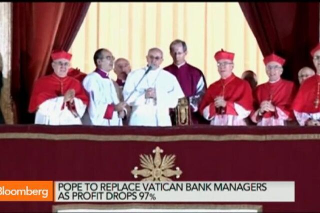 Papa Francisco substitui administração do Banco do Vaticano