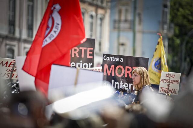 Magistrados ficaram fora da manifestação dos advogados 