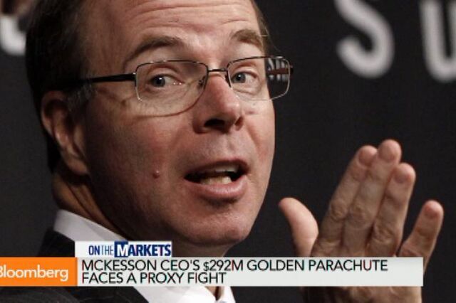 CEO da McKesson tem pára-quedas dourado de 292 milhões