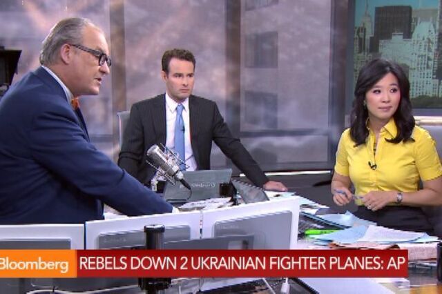 Ucrânia acusa separatistas russos de abaterem dois aviões militares 