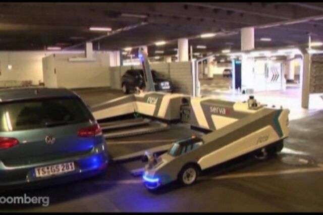 Um robot que estaciona o seu carro