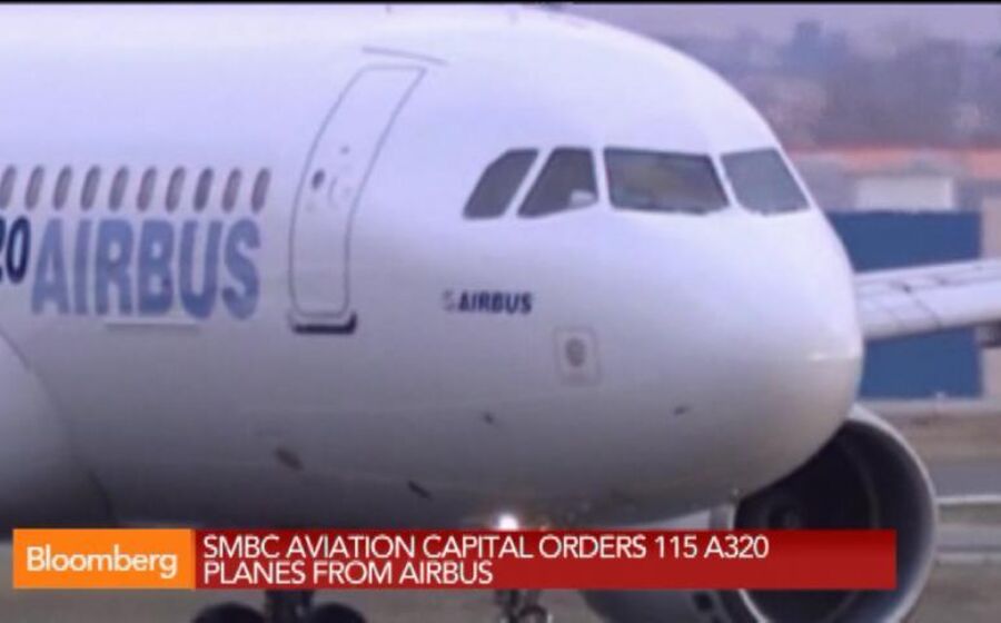 BLOOMBERG TV - Airbus Secures $11.8B SMBC Aviation A320 Order