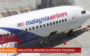 Malaysia Airlines Suspends Trading