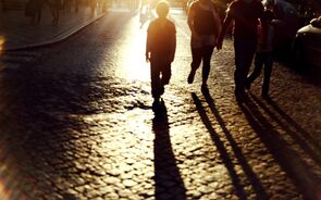 famílias pessoas consumidores crianças
