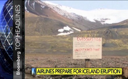 Companhias aéreas preparam-se para a possibilidade de uma erupção vulcânica na Islândia 