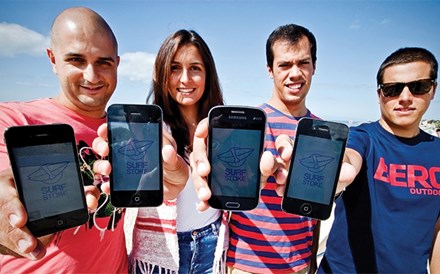 A 'app' que 'revela o lado surfista do português' 
