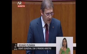 Passos Coelho: 'Nunca enquanto deputado recebi qualquer valor da Tecnoforma'