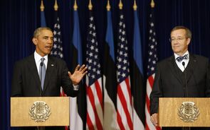 Toomas Hendrik Ilves Barack Obama Estónia