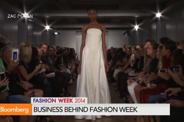 Os negócios relacionadas com a New York Fashion Week