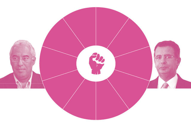Infografia: Os números da batalha entre Costa e Seguro